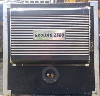 Subwoofer JBL 1000w + zesilovač Ground Zero 4.120 MK2 - 2