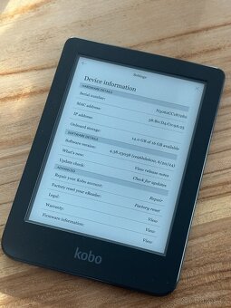 Čtečka knih Kobo Clara 2E 16GB černá - 2