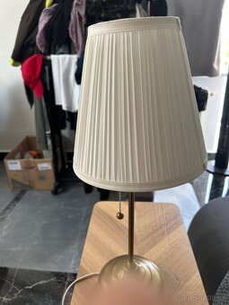 2ks lampička a jedna větší lampa - 2