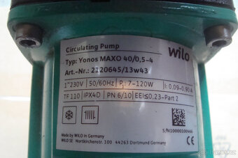 čerpadlo Willo yonos maxo 40/0,5-4 - 2
