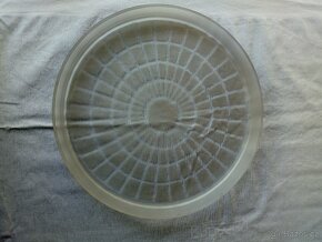 Retro skleněný podnos - 2