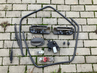 Opel Combo C, sklo zadních dveří, díly - 2