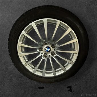 Originální alu kola BMW 5x112 + zimní 245/45r18 - 2