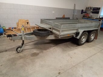 Přívěs na minibagr - 2