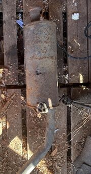 Výfuk Nissan D22 Navara double cab - 2