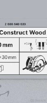 Pilový kotouč Pro construct wood Bosch 190 nový - 2
