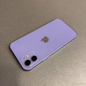 iPhone 12 128GB fialový, pěkný stav, 12 měsíců záruka - 2