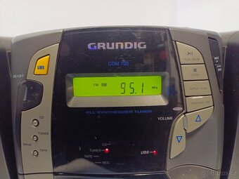 GRUNDIG CDM-700, přenosná věž,odnímací bedny - 2