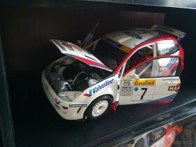 Ford Focus wrc 1:18 rarita Autoart rally C.McRae martini - 2