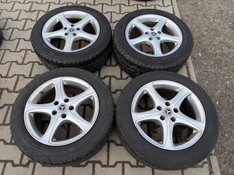4x al kola 5x112 17 + pneu letní 225/55 R17C - 2