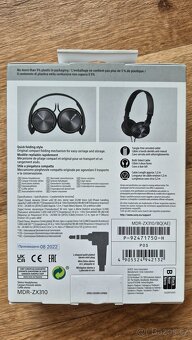 Sluchátka Sony MDR-ZX310 = NOVÁ - 2
