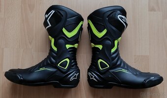Boty Alpinestars SMX-6 V2, vel. 43, black/yellow fluo - 2