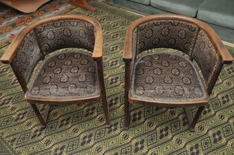 Originální křesla Josef Hoffmann výroba Kohn Wien - 2