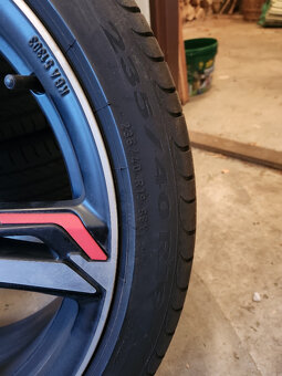 komplet kola R19 Ronal + letní pneu Pirelli 235/40 - 2