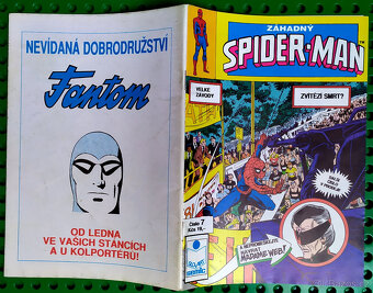 Komiks SPIDERMAN č. 7/1991 Semic velmi PĚKNÝ STAV - 2