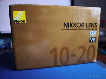 Objektiv Nikon AF-P VR Nikkor 10-20mm 1:4,5-5,6G VR. - 2