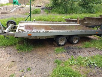Nová cena: Prodám plaťák značky Humbaur 2800Kg plato - 2