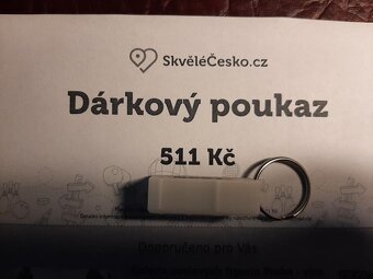 Dárkový poukaz Skvělé Česko v hodnotě 500 Kč. do 1.9.2025 - 2