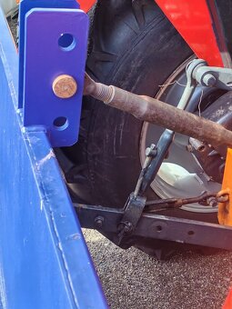 Přepravní box za traktor, lopata za traktor tří bod - 2