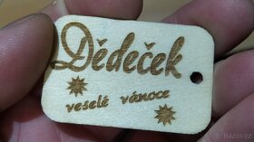 Nabízím originální jmenovky pro vánoční dárky - 2