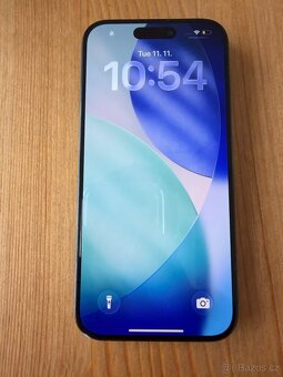 Apple iPhone 15pro 256 GB modrý titan - 2