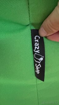 Sedací vak - zelený - 2