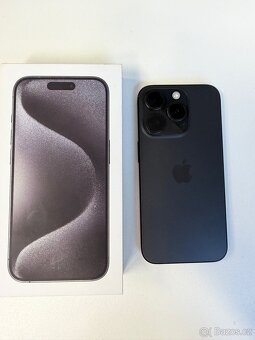 Apple iPhone 15 Pro 256GB černý titan - 2