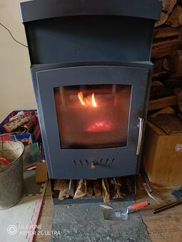 Krbová kamna s výměníkem - 2