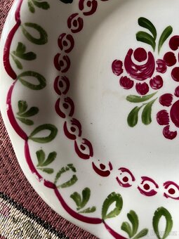 Ručně malovaný starý talíř - 2