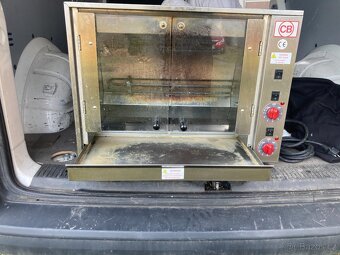 GRIL NA KUŘATA CB E-6P - Profi - Gastro - 2