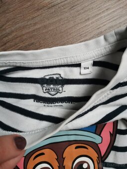 Tričko dlouhý rukáv vel. 104 zn. C@A - 2