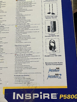 inspire 5800 domácí kino audiosystem - 2
