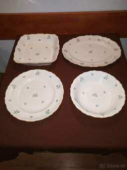 Polévková mísa a servírovací talíře - 2