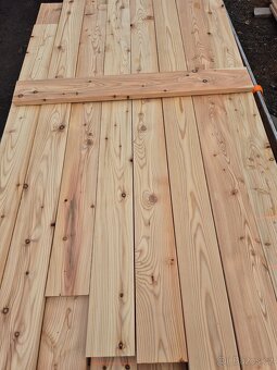 Modřínová terasová prkna - 2