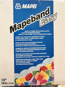 Hydroizolace Mapei Mapegum WPS a pásky Mapei Mapeband Easy - 2
