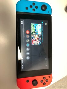 Prodám Nintendo Switch + 2 hry + pouzdro - 2