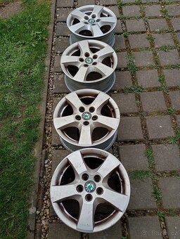 Lité disky škoda fabia1 6j14 et43 - 2