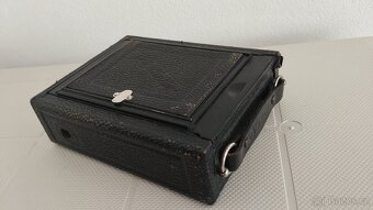 Starý velký měchový fotoaparát Voigtlander VAG Skopar - 2