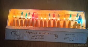 Stará světélka na vánoční stromek - 2