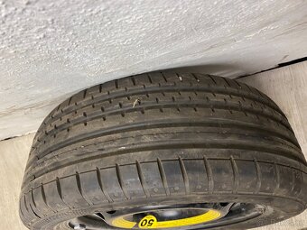 DOJEZDOVÉ KOLO R16 6,5Jx16H2 ET50 5x112 S PNEU 205/55R16 7mm - 2