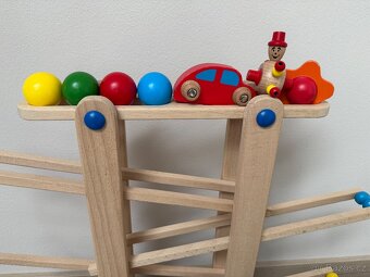 Dřevěná kuličková dráha - 2