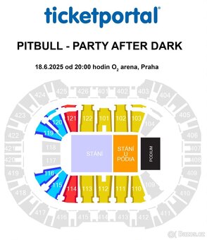 Pitbull - 2x sezení vedle sebe, sektor 119 - 2