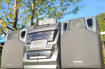 Hifi věž SHARP CD-C440H + originál Repro + D.O. - 2