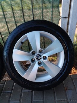 Alu kola 5x100 Škoda Rapid - 2