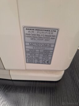 prodám čističku vzduchu Daikin - 2