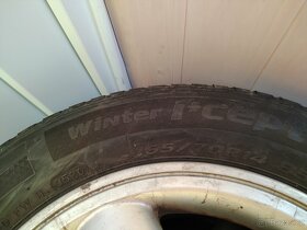 Alu disky, pneu HANKOOK zimní. - 2