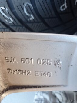 Sada 4x al disků ALORE 16" ORIGINAL SKODA FABIA III, RAPID - 2