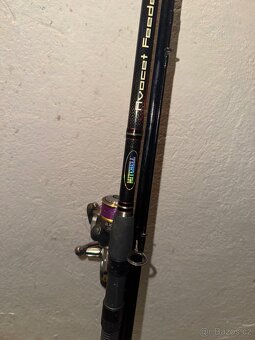 Prut feeder mitchell s navijákem shimano - 2