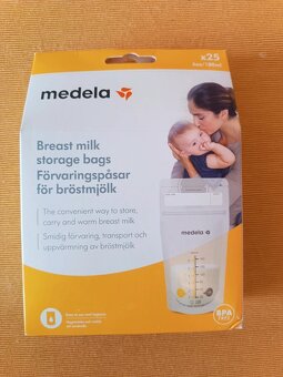 Sáčky na mateřské mléko Medela a Lansinoh - 2