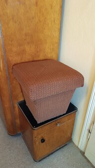 Retro taburet - 80. léta - 2